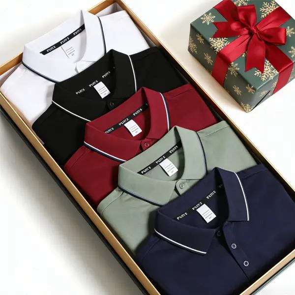 Pack of 5 Polo T-Shirts for Men | Accedoria